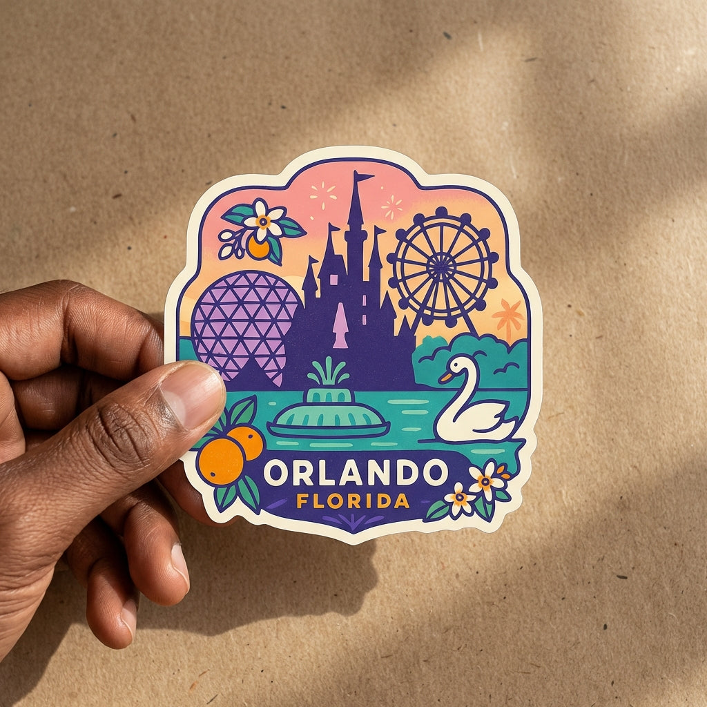 Orlando, Florida sticker - lifestyle photo 1