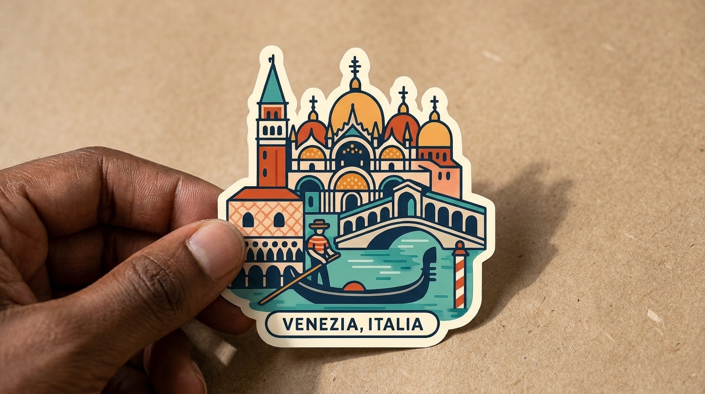 Venice, Italy sticker - lifestyle photo 4