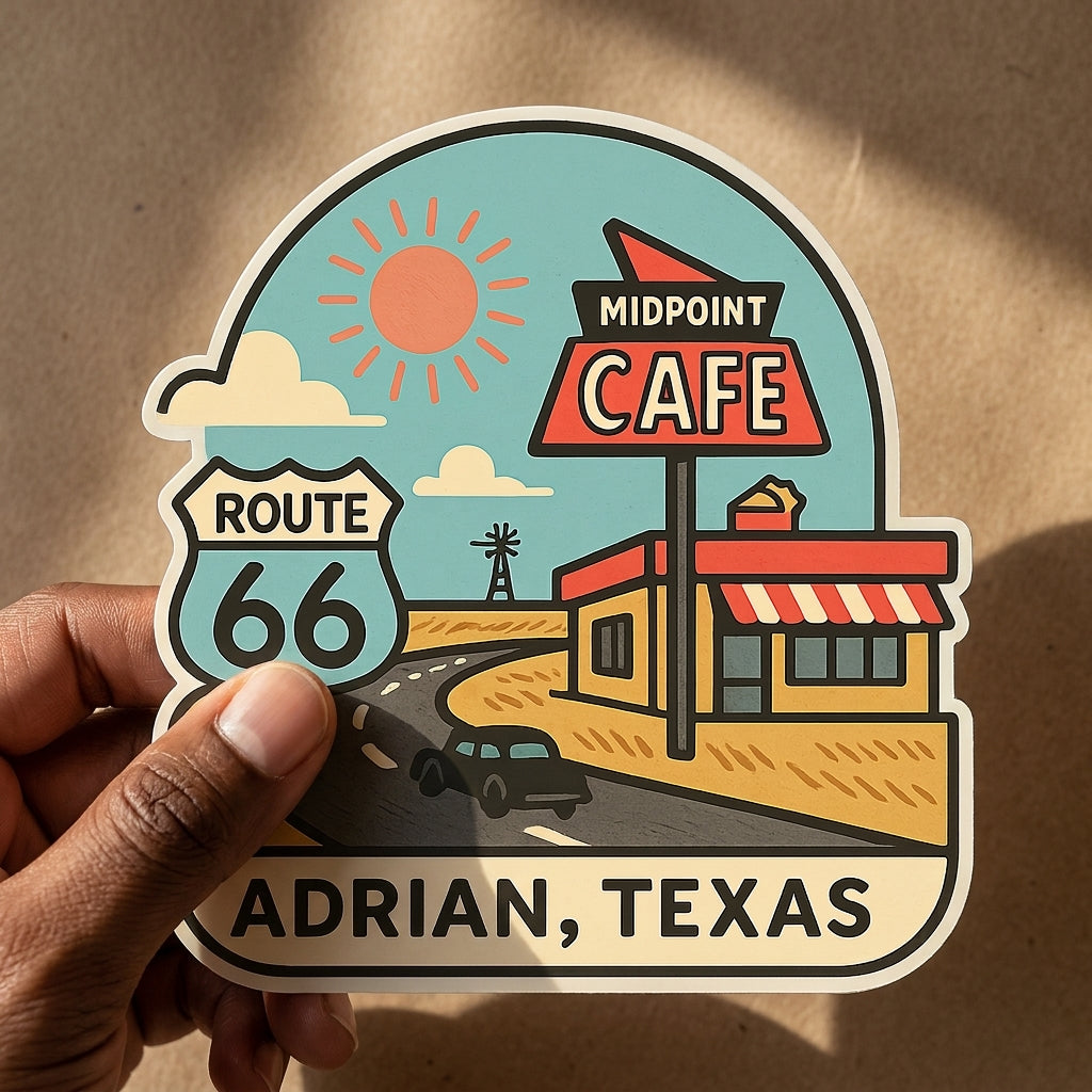 Adrian, TX sticker - lifestyle photo 4