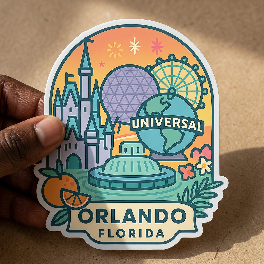 Orlando,Florida sticker - lifestyle photo 3