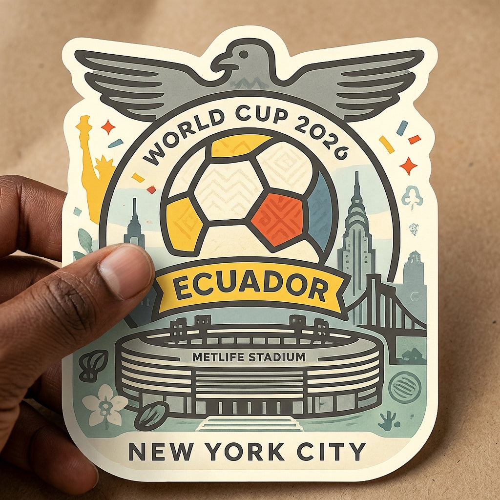 worldcup-ecuador-new-york-city sticker - lifestyle photo 2