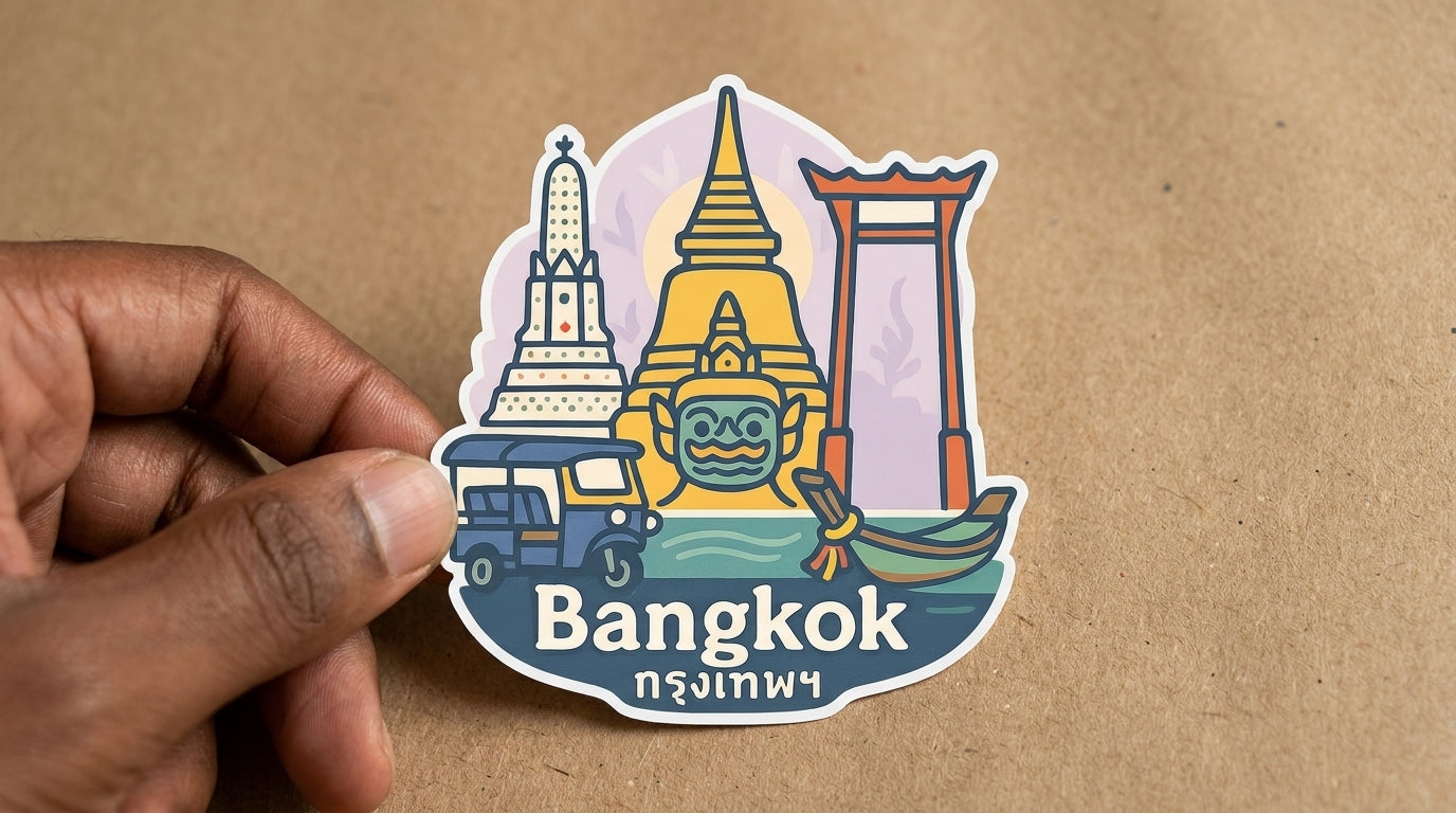Bangkok sticker - lifestyle photo 2