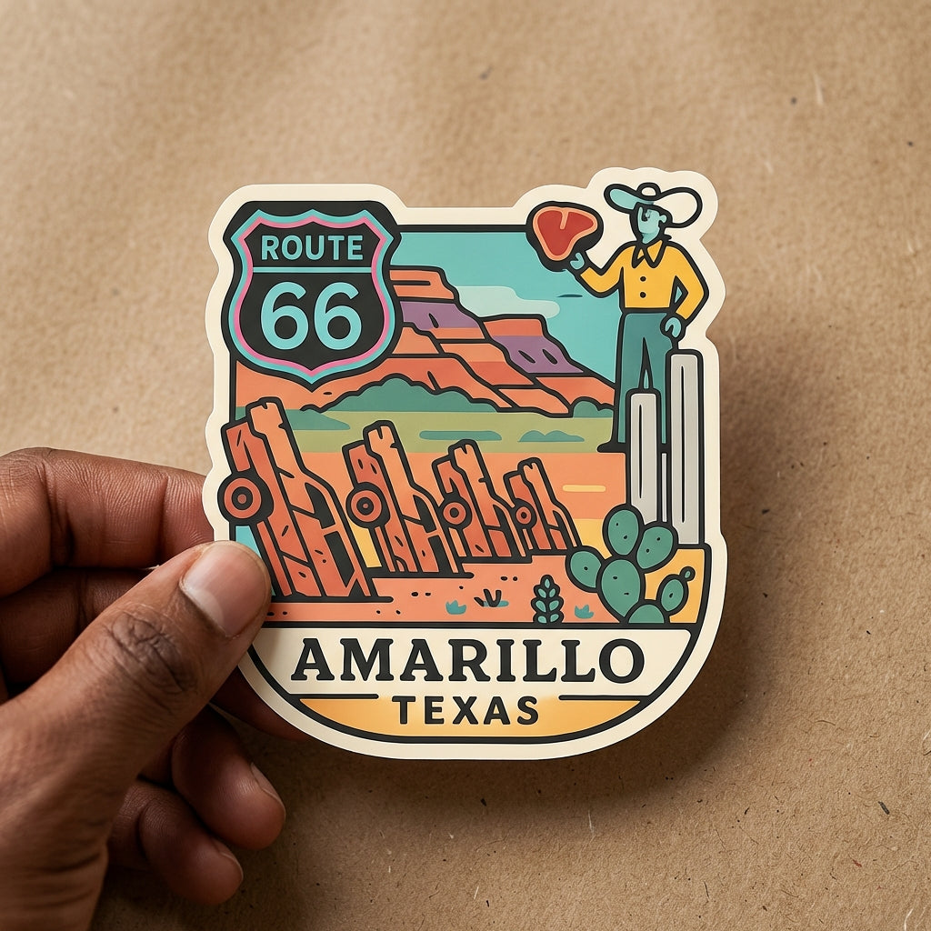Aramillo, Texas sticker - lifestyle photo 2