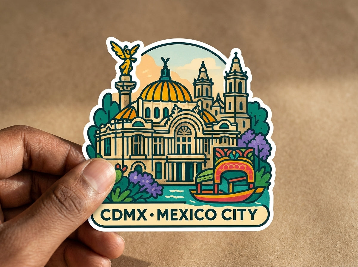 Mexico City, Mexico sticker - lifestyle photo 8