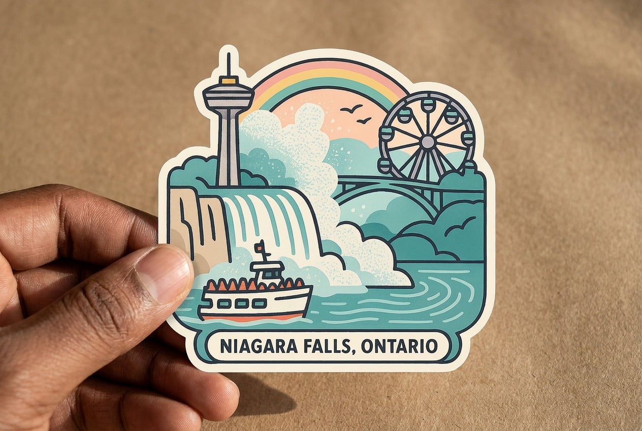 Niagara Falls, Ontario sticker - lifestyle photo 2