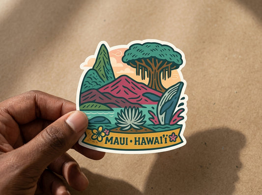 Maui, Hawaii sticker - lifestyle photo 1