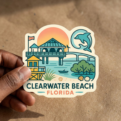 Clearwater Beach, FL sticker - lifestyle photo 1