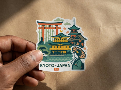 Kyoto, Japan sticker - lifestyle photo 2
