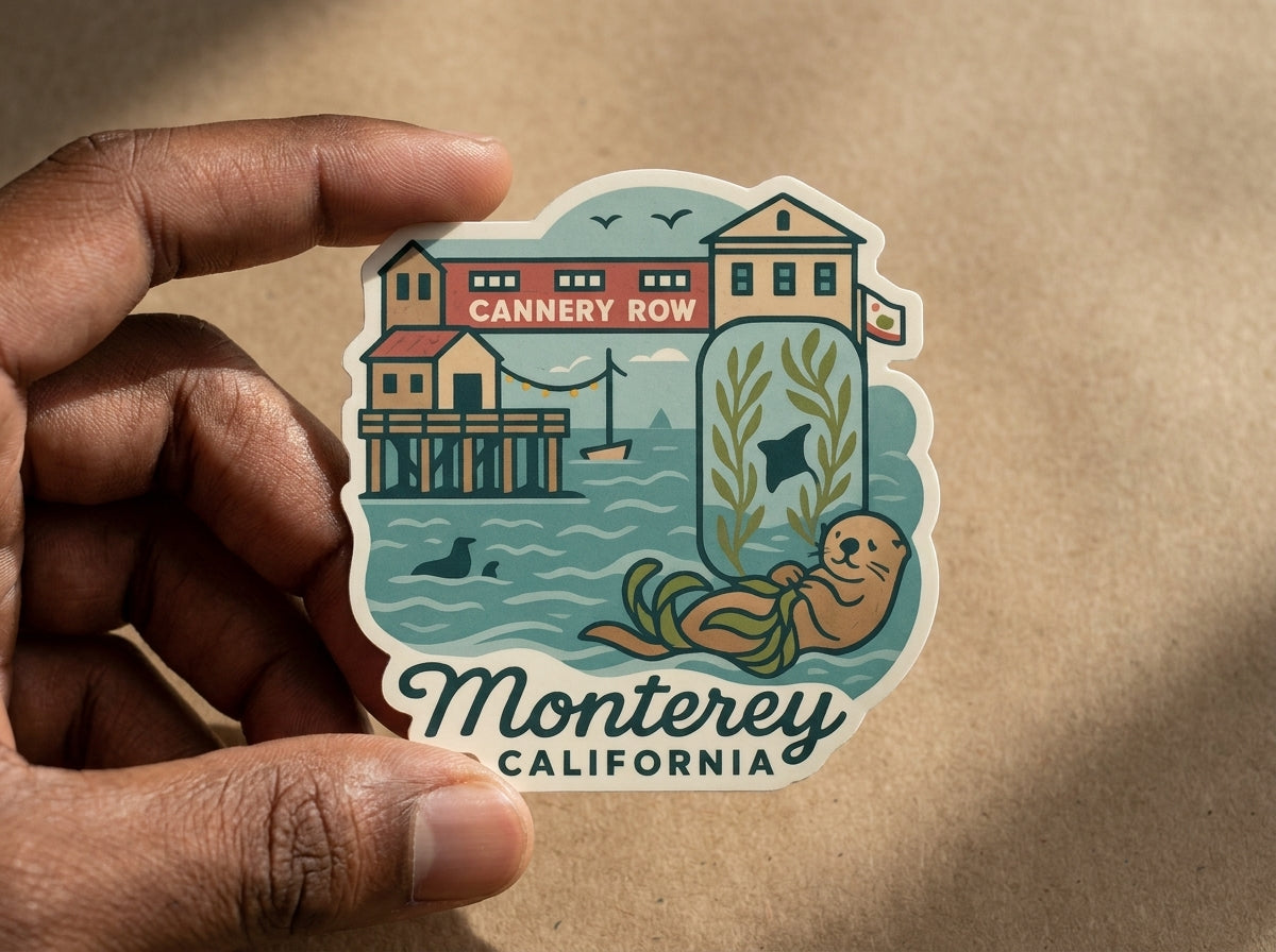 Monterey, California sticker - lifestyle photo 1