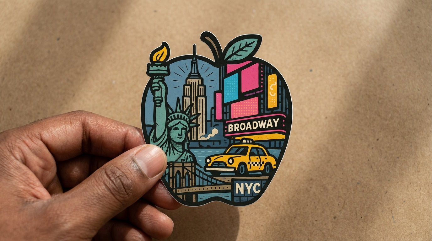 New York City sticker - lifestyle photo 1