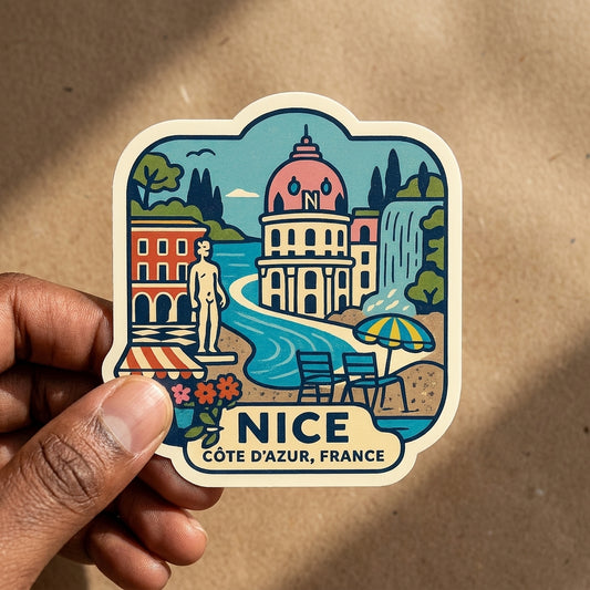 Nice, France sticker - lifestyle photo 2