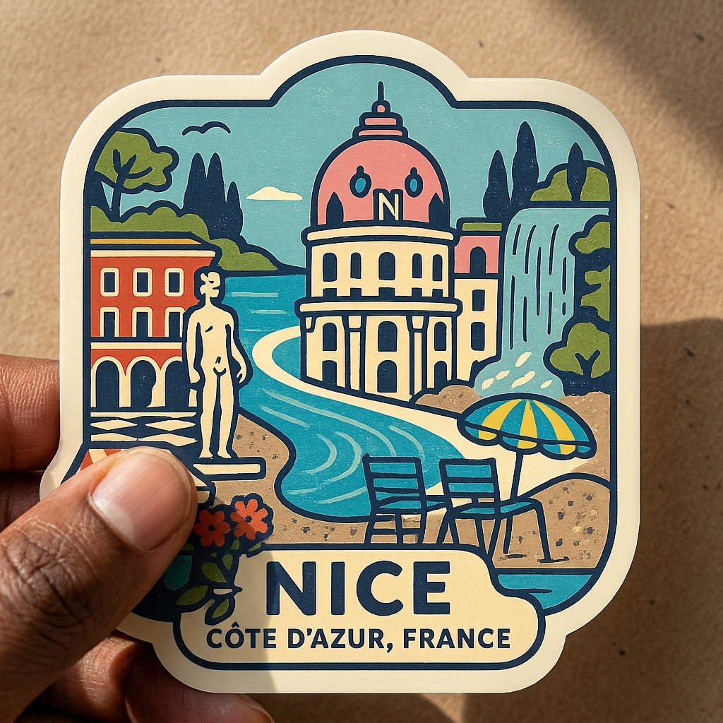 Nice, France sticker - lifestyle photo 1