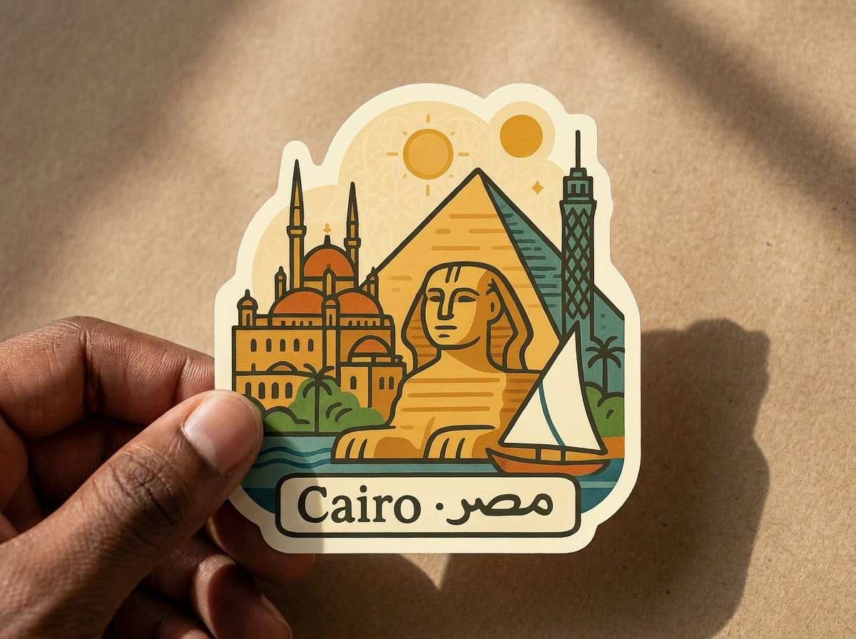 Cairo, Egypt sticker - lifestyle photo 2