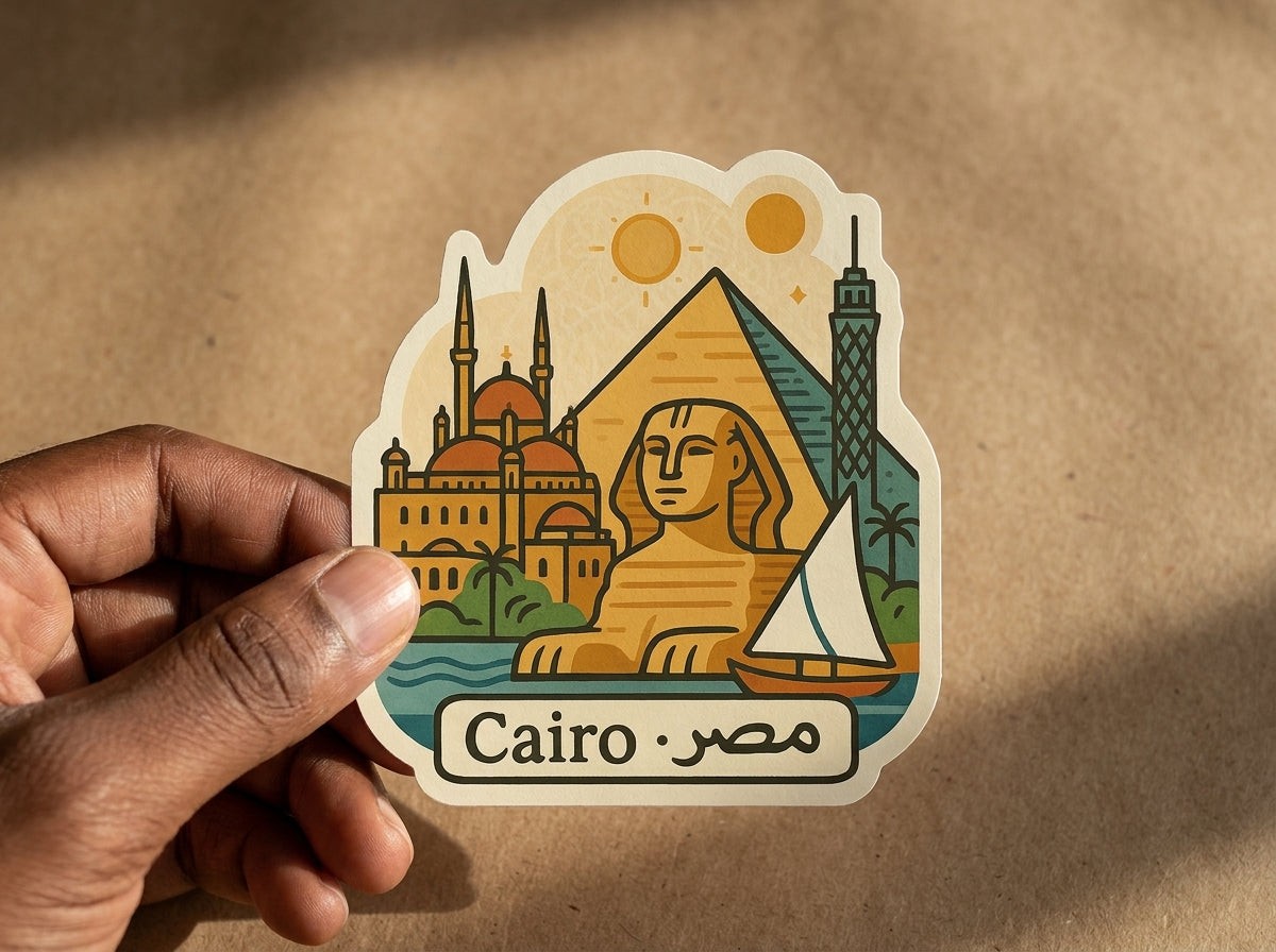 Cairo, Egypt sticker - lifestyle photo 1