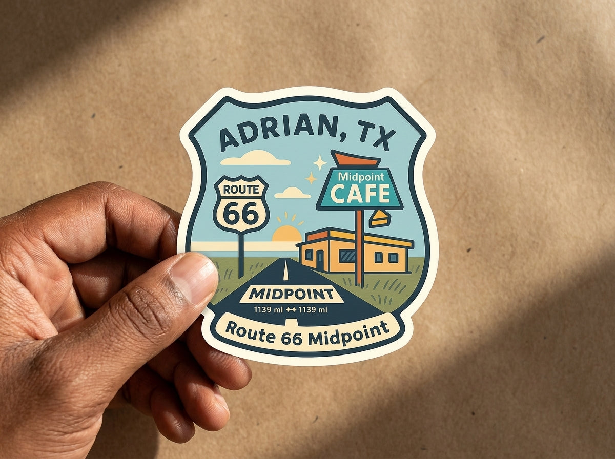 Adrian, TX sticker - lifestyle photo 2