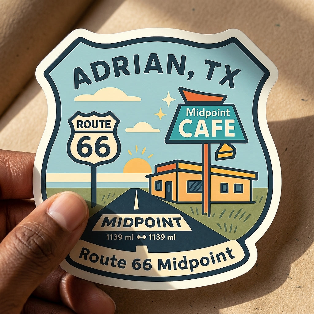 Adrian, TX sticker - lifestyle photo 1