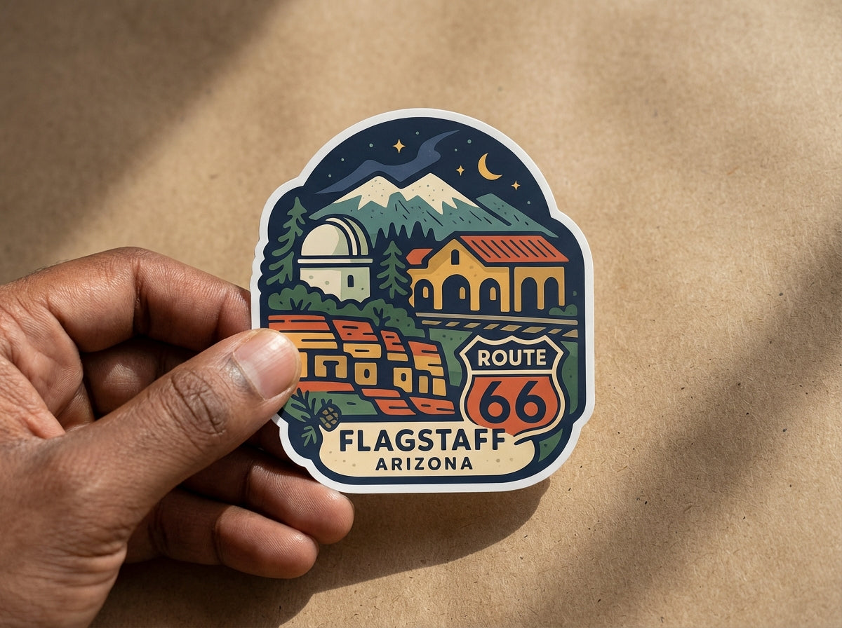 Flagstaff,Arizona sticker - lifestyle photo 2