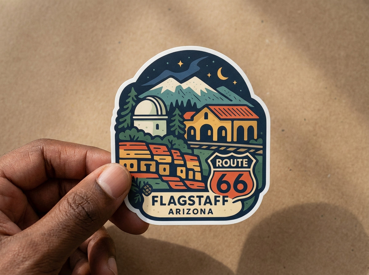 Flagstaff,Arizona sticker - lifestyle photo 1