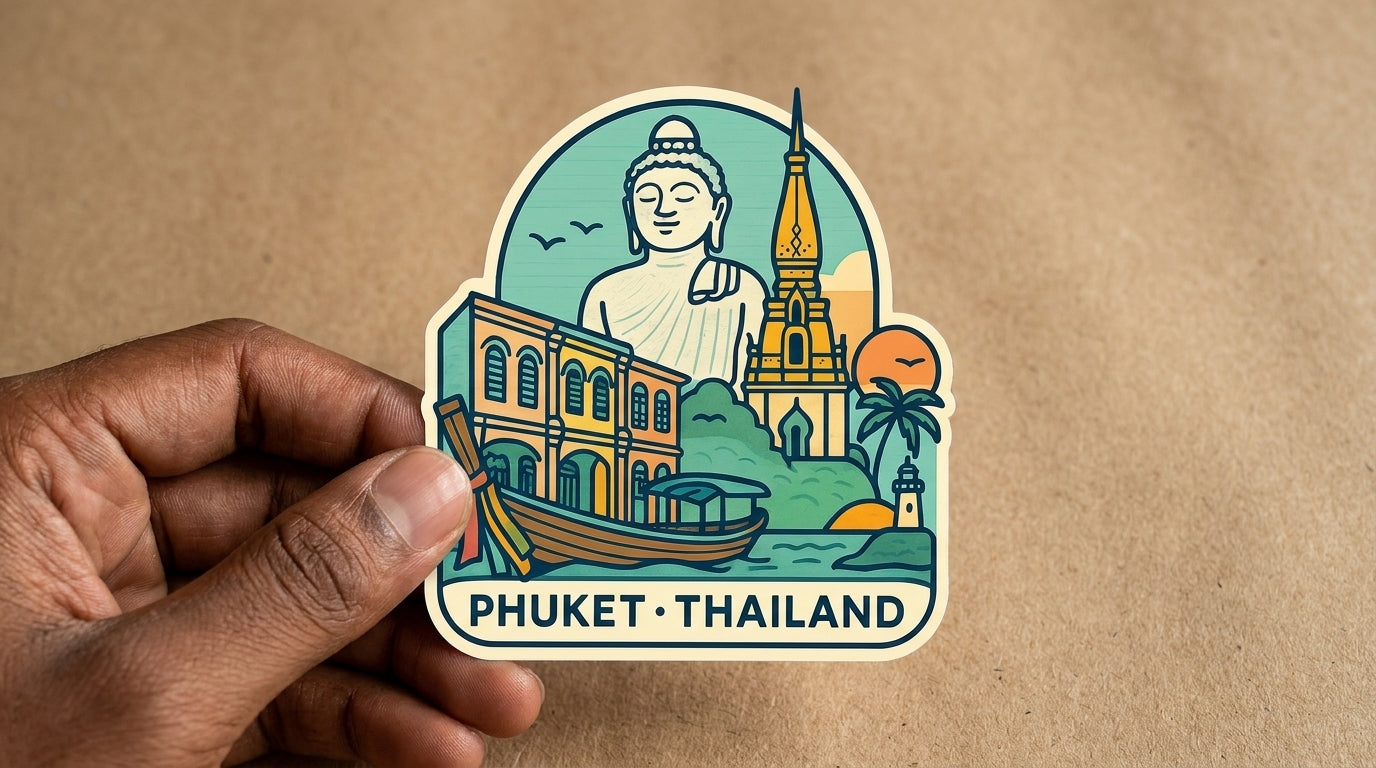 Phuket, Thailand sticker - lifestyle photo 2