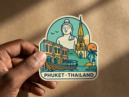 Phuket, Thailand sticker - lifestyle photo 1