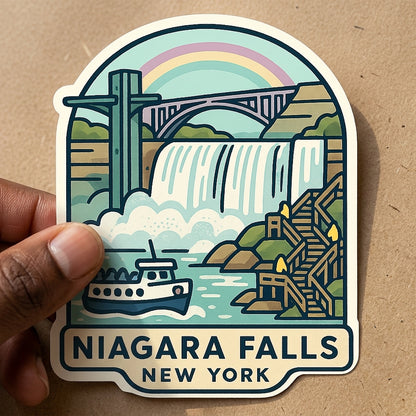 Niagara Falls, NY sticker - lifestyle photo 2