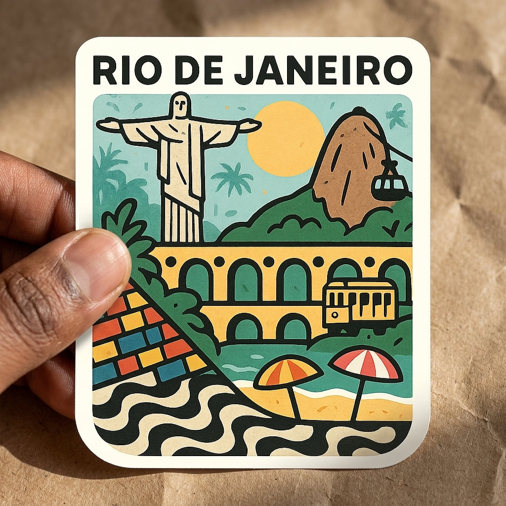 Rio De Janeiro sticker - lifestyle photo 1