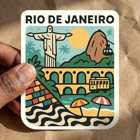 Rio De Janeiro sticker - lifestyle photo 1