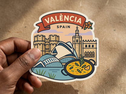 Valencia, Spain sticker - lifestyle photo 2