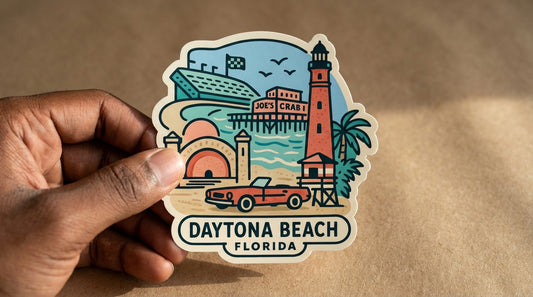 Daytona Beach, FL sticker - lifestyle photo 1