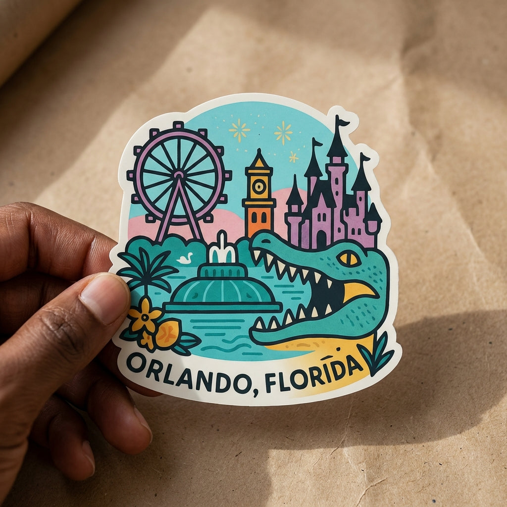 Orlando, Florida sticker - lifestyle photo 1