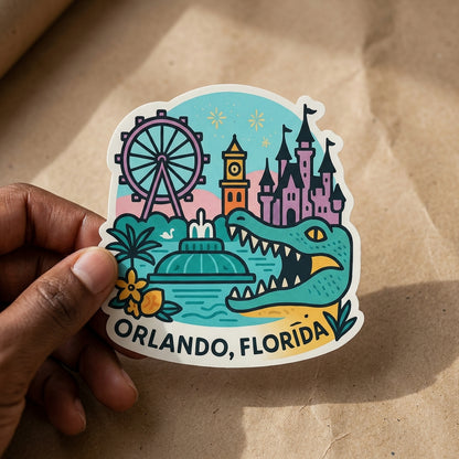 Orlando, Florida sticker - lifestyle photo 1