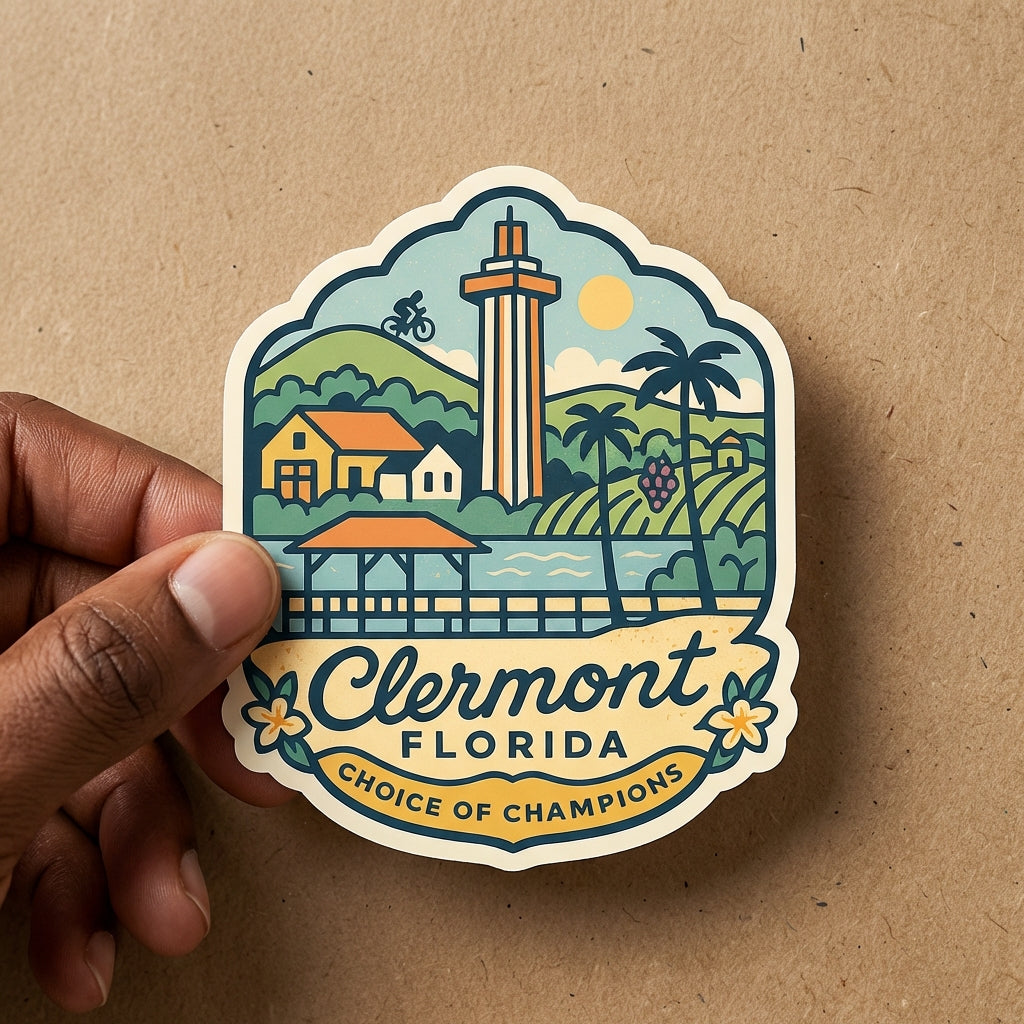 Clermont, Florida sticker - lifestyle photo 2
