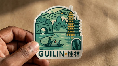 Guilin, China sticker - lifestyle photo 2