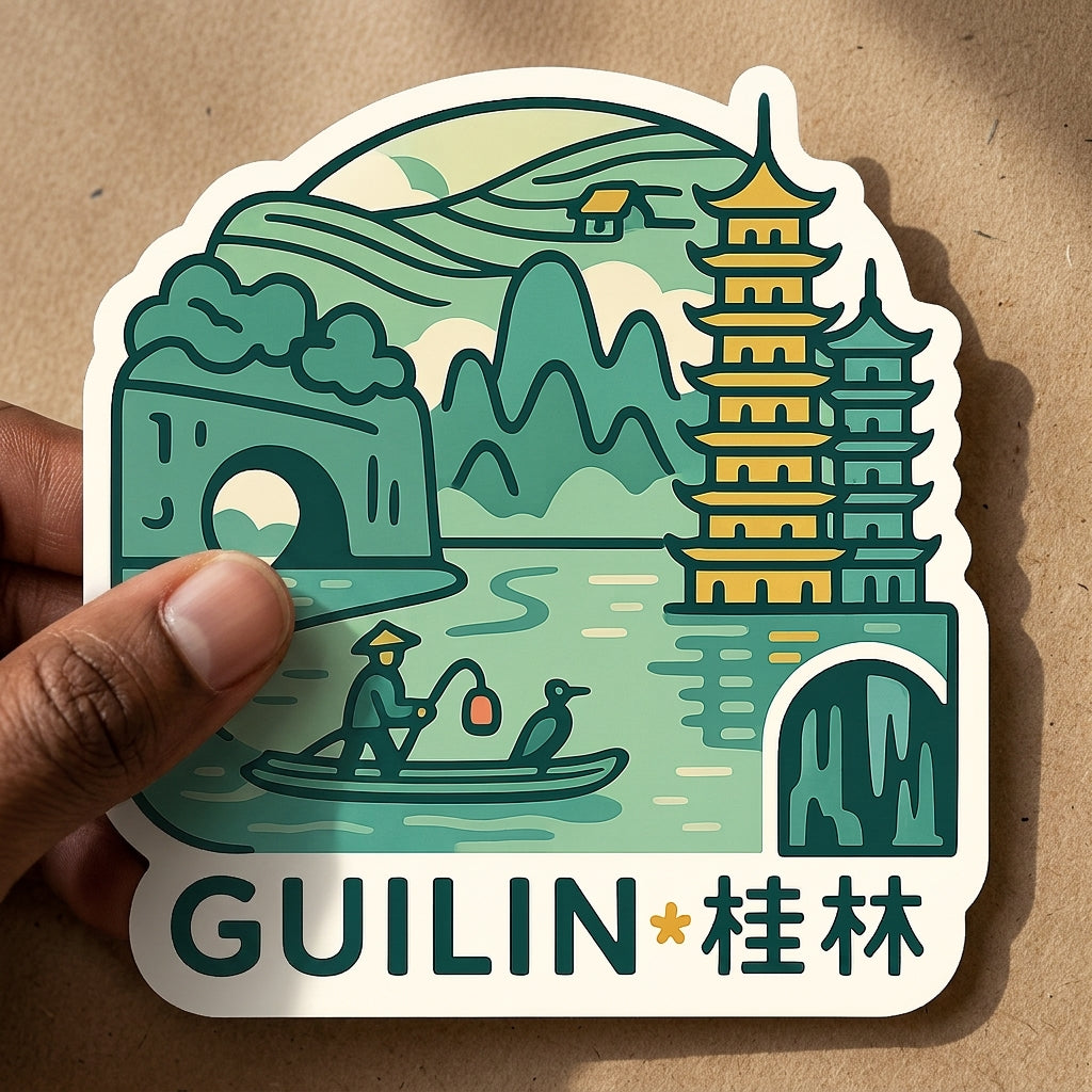 Guilin, China sticker - lifestyle photo 1