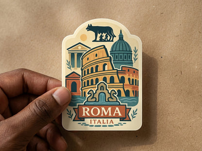 Rome, Italy sticker - lifestyle photo 2