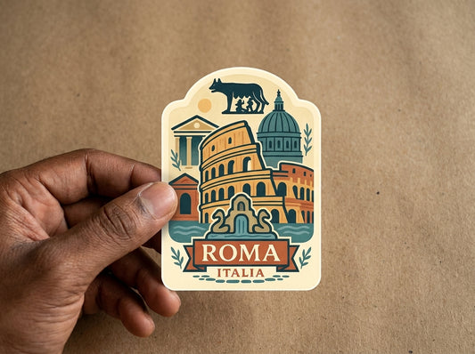 Rome, Italy sticker - lifestyle photo 1