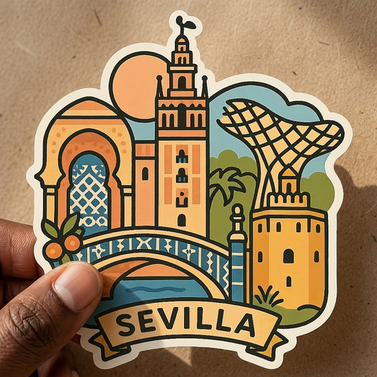 Seville, Spain sticker - lifestyle photo 1