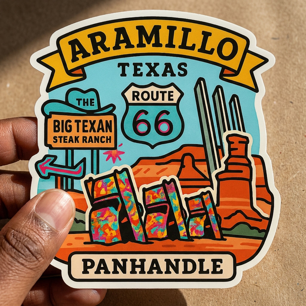 Aramillo, Texas sticker - lifestyle photo 1