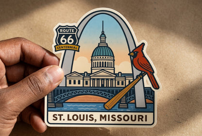 St. Louis, Missouri sticker - lifestyle photo 2