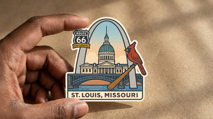 St. Louis, Missouri sticker - lifestyle photo 1