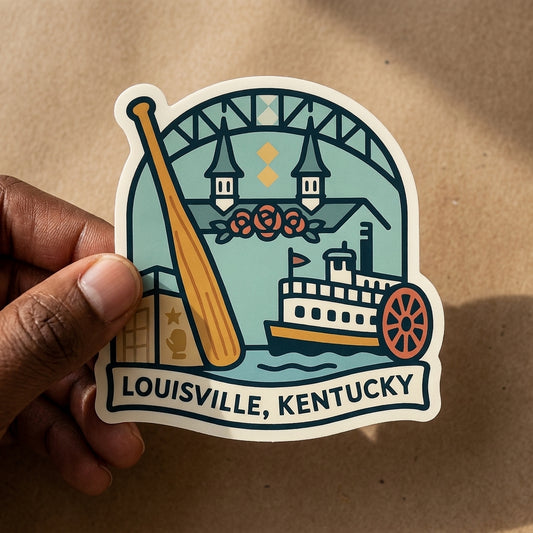 Louisville, Kentucky sticker - lifestyle photo 1