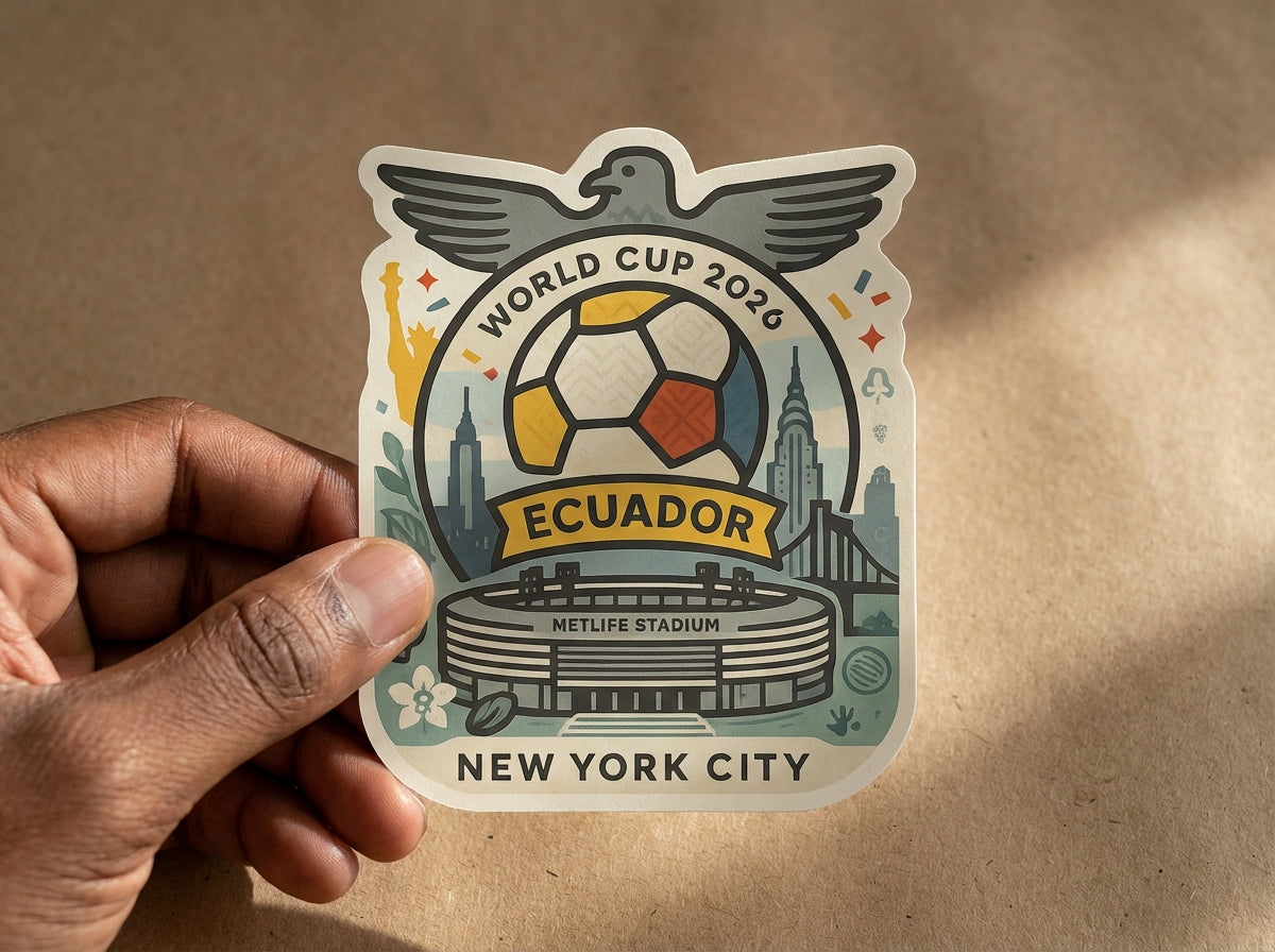 worldcup-ecuador-new-york-city sticker - lifestyle photo 1