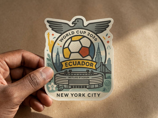 worldcup-ecuador-new-york-city sticker - lifestyle photo 1