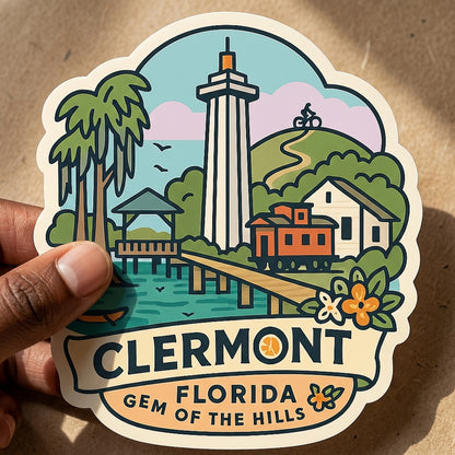 Clermont, Florida sticker - lifestyle photo 2