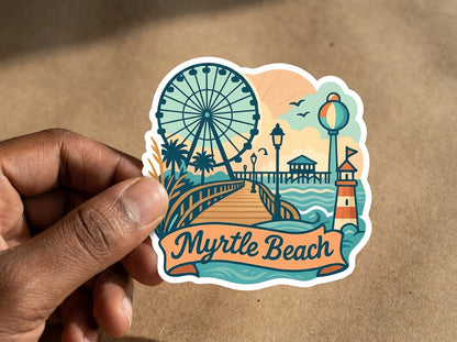 Myrtle beach sticker - lifestyle photo 2