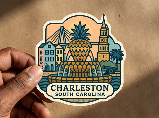 Charleston, SC sticker - lifestyle photo 1
