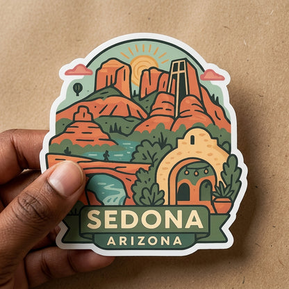 Sedona, AZ sticker - lifestyle photo 2