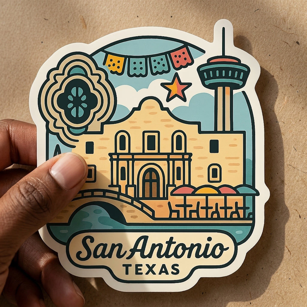 San Antonio, Texas sticker - lifestyle photo 2