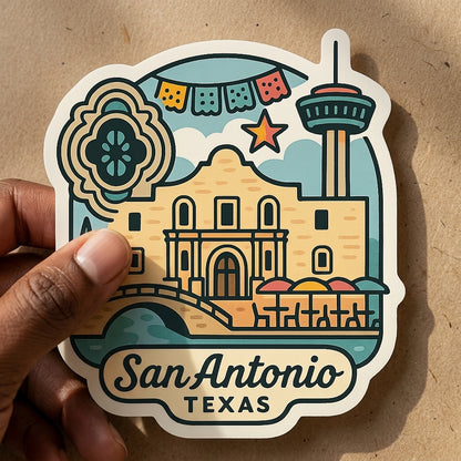 San Antonio, Texas sticker - lifestyle photo 2