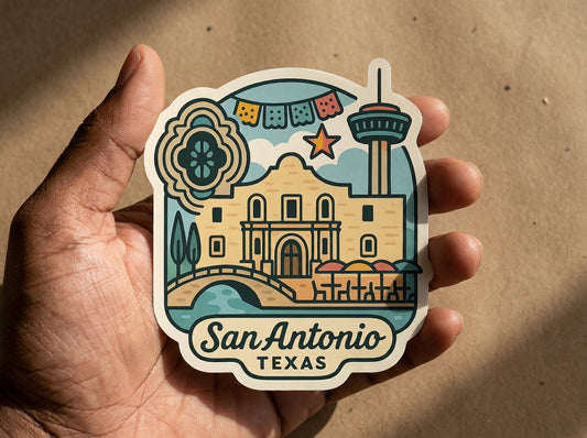 San Antonio, Texas sticker - lifestyle photo 1